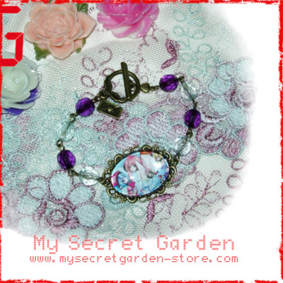 Sora No Otoshimono ( Heaven's Lost Property ) そらのおとしもの  anime Cabochon Bronze Bracelet  Sora No Otoshimono ( Heaven's Lost Property ) そらのおとしもの  anime Cabochon Bronze Bracelet